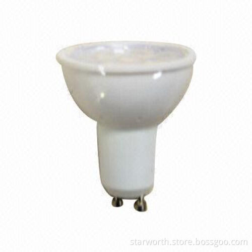 LED Lighting, GU10, 3W, 80Ra, 2,700, 4,500, 5,700K, 80lm/W, CB, CE, RoHS Marks